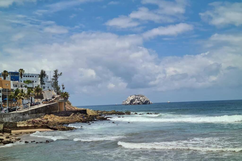 Апартаменты Departamento Cerca Del Malecon Y Zona Dorada Масатлан Экстерьер фото